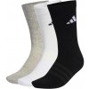 Ponožky adidas Cushioned Sportswear Crew Socks 3 Pair Pack Medium Grey Heather/White/Black XL Ponožky adidas Cushioned Sportswear Crew Socks 3 Pair Pack Medium Grey Heather/White/Black XL