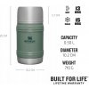 Termoska na obed ARTISAN 0,5l HAMMERTONE GREEN Stanley Termoska na obed ARTISAN 0,5l HAMMERTONE GREEN Stanley