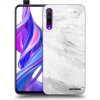 Picasee silikónový čierny obal pre Honor 9X Pro - White marble Picasee silikónový čierny obal pre Honor 9X Pro - White marble