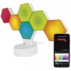 EMOS ZIW426R GoSmart LED stolná lampa Hexagon biela, 6 častí, RGB, stmievateľná, WiFi EMOS ZIW426R GoSmart LED stolná lampa Hexagon biela, 6 častí, RGB, stmievateľná, WiFi