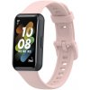 eses Silikónový náhradný náramok pre Huawei Band 7 Farba: piesková ružová eses Silikónový náhradný náramok pre Huawei Band 7 Farba: piesková ružová
