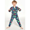 Chlapčenský overal Cornette Kids Boy 185/155 Dino 3 86-128 Chlapčenský overal Cornette Kids Boy 185/155 Dino 3 86-128