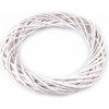 Prútený veniec Ø30 cm - 1 ks 1 biela Prútený veniec Ø30 cm - 1 ks 1 biela