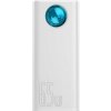 Baseus PPLG000102 Amblight Digital Display Powerbanka 30000mAh 65W White Baseus PPLG000102 Amblight Digital Display Powerbanka 30000mAh 65W White