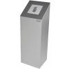Oceľový odpadkový kôš na triedený odpad ALTEA box - 60 l Oceľový odpadkový kôš na triedený odpad ALTEA box - 60 l