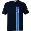 Sparco tričko s pruhmi Martini Racing, farba čierna, veľkosť XL Sparco tričko s pruhmi Martini Racing, farba čierna, veľkosť XL