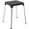 Keuco Axess Kúpeľňová stolička, chróm/čierna 35082010037 Keuco Axess Kúpeľňová stolička, chróm/čierna 35082010037