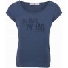 Bellybutton Maternity dámske bavlnené tehotenské tričko modré