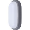 Solight LED vonkajšie osvetlenie oválne, 20W, 1500lm, 4000K, IP54, 26cm, sivá farba Solight LED vonkajšie osvetlenie oválne, 20W, 1500lm, 4000K, IP54, 26cm, sivá farba