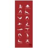 Podložka na jógu TRENDY HOME 180 x 60 x 0,5 cm, červená Podložka na jógu TRENDY HOME 180 x 60 x 0,5 cm, červená