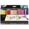 Fixy Faber-Castell Black Edition Brush - stojan, 50 farieb Fixy Faber-Castell Black Edition Brush - stojan, 50 farieb