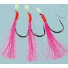 Fladen Featherrig ružový 3-hákový 1/0 Fladen Featherrig ružový 3-hákový 1/0