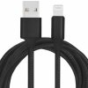 AppleKing opletený dátový a nabíjací kábel USB-A 2.0 / Lightning pre iPhone / iPad / iPod / AirPods - 1 m - čierny - možnosť vrátiť tovar ZADARMO do 30tich dní AppleKing opletený dátový a nabíjací kábel USB-A 2.0 / Lightning pre iPhone / iPad / iPod / AirPods - 1 m - čierny - možnosť vrátiť tovar ZADARMO do 30tich dní