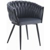 Set dvoch jedálenských stoličiek ORION zamatové tmavosivé (2ks) Set dvoch jedálenských stoličiek ORION zamatové tmavosivé (2ks)