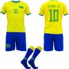 JAKS Detský futbalový dres s podkolienkami Neymar Jr Brazília Rozmery: 164 JAKS Detský futbalový dres s podkolienkami Neymar Jr Brazília Rozmery: 164