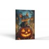 Halloween Mačka a tekvica | Obrazy Vintessia Rozmery obdĺžnik: 30x45 Halloween Mačka a tekvica | Obrazy Vintessia Rozmery obdĺžnik: 30x45
