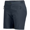 SCOTT Cyklistické nohavice krátke bez trakov - ENDURANCE LS/FIT W/PAD W - modrá/šedá SCOTT Cyklistické nohavice krátke bez trakov - ENDURANCE LS/FIT W/PAD W - modrá/šedá