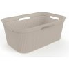 BRISEN Koš na bielizeň, 41 l, plast, cappuccino BRISEN Koš na bielizeň, 41 l, plast, cappuccino