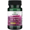 Swanson Vitamins D3 & K2 60 ks, vegetariánska kapsula, 2,000 IU & 75 mcg Swanson Vitamins D3 & K2 60 ks, vegetariánska kapsula, 2,000 IU & 75 mcg