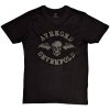 Avenged Sevenfold Classic Deathbat Black XL Tričko Avenged Sevenfold Classic Deathbat Black XL Tričko