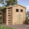 Timbela Drevený záhradný domček M386 bez podlahy, 256 x 200 cm Timbela Drevený záhradný domček M386 bez podlahy, 256 x 200 cm
