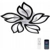LED stropná lampa luster čierny moderný 45W s diaľkovým ovládaním LED stropná lampa luster čierny moderný 45W s diaľkovým ovládaním