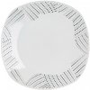 BANQUET tanier porcelánový plytký CHARME 25 x 25 cm