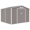 Skriňa na záhradné náradie Oregon 277x259 cm sivo-biela Skriňa na záhradné náradie Oregon 277x259 cm sivo-biela