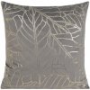Obliečka na vankúš v sivej farbe s listami sivá Šírka 45 cm | Dĺžka 45 cm Obliečka na vankúš v sivej farbe s listami sivá Šírka 45 cm | Dĺžka 45 cm