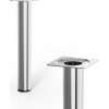 Walteco Nábytková noha okrúhla, priemer 30mm, výška 200mm, chrómová , 50273 Walteco Nábytková noha okrúhla, priemer 30mm, výška 200mm, chrómová , 50273