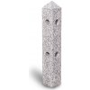 Žulový plotový stĺpik - rohový 60 cm Žulový plotový stĺpik - rohový 60 cm