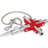 Univerzálny kľúč na rozvodné skrine KNIPEX 00 11 06 V01 Univerzálny kľúč na rozvodné skrine KNIPEX 00 11 06 V01