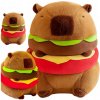 PLYŠOVÁ HRAČKA KAPYBARA CAPYBARA PLYŠÁK BURGER MÄKKÁ HRAČKA AKO DARČEK 30CM PLYŠOVÁ HRAČKA KAPYBARA CAPYBARA PLYŠÁK BURGER MÄKKÁ HRAČKA AKO DARČEK 30CM