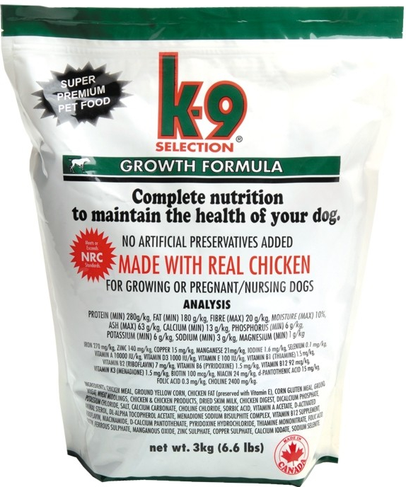 K-9 Selection Growth Formula 1 kg