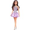Barbie® Modelka 234 Fialové šaty s balonovou sukní, Mattel HYT92 (mHYT92) Barbie® Modelka 234 Fialové šaty s balonovou sukní, Mattel HYT92 (mHYT92)
