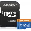 ADATA MicroSDXC 512GB UHS-I 100/25MB/s + adaptér AUSDX512GUICL10A1-RA1 ADATA MicroSDXC 512GB UHS-I 100/25MB/s + adaptér AUSDX512GUICL10A1-RA1