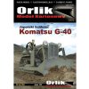 Papierový model - Japonský buldozér Komatsu G-40 Papierový model - Japonský buldozér Komatsu G-40