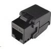 Solarix Samorezný keystone CAT5E UTP RJ45 čierny SXKJ-5E-UTP-BK-SA 25286701 Solarix Samorezný keystone CAT5E UTP RJ45 čierny SXKJ-5E-UTP-BK-SA 25286701
