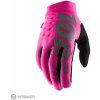 100% BRISKER Women's Glove dámske rukavice, neon pink/black L