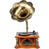 Latone The Classic Horn Phonograph Brown Retro gramofón Latone The Classic Horn Phonograph Brown Retro gramofón