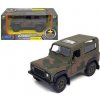 Welly - Land Rover Defender model 1:34 vojenský Welly - Land Rover Defender model 1:34 vojenský