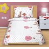 Bellatex Povlečení bavlněné Junior, Sovička růžová - 140x200, 70x90 cm Bellatex Povlečení bavlněné Junior, Sovička růžová - 140x200, 70x90 cm