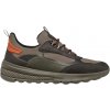 Geox U SPHERICA ACTIF khaki hnedá oranžová