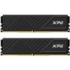 A-DATA ADATA XPG DIMM DDR4 32GB (Kit of 2) 3200MHz CL16 GAMMIX D35 memory, Dual Tray AX4U320016G16A-DTBKD35 A-DATA ADATA XPG DIMM DDR4 32GB (Kit of 2) 3200MHz CL16 GAMMIX D35 memory, Dual Tray AX4U320016G16A-DTBKD35