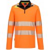 Portwest HI-VIS DX4 DX419 Pánska reflexná polokošeľa HV oranžová/čierna L