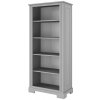 Regál na knihy Ines neutral grey Regál na knihy Ines neutral grey