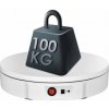 DeTech Otočný stojan pre 360° fotografie - nosnosť 100 kg - biela DeTech Otočný stojan pre 360° fotografie - nosnosť 100 kg - biela