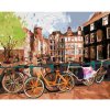 Diamondi Diamantové maľovanie - BICYKLE V AMSTERDAME Rámovanie: vypnuté plátno na rám, Rozmer: 40x50 cm Diamondi Diamantové maľovanie - BICYKLE V AMSTERDAME Rámovanie: vypnuté plátno na rám, Rozmer: 40x50 cm
