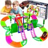 Majlo Toys Svietiaca s autíčkom na 132 dielikov Twister Tracks