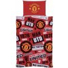 MANCHESTER UNITED FC Obliečky Manchester United FC, červené, 135x200 cm MANCHESTER UNITED FC Obliečky Manchester United FC, červené, 135x200 cm